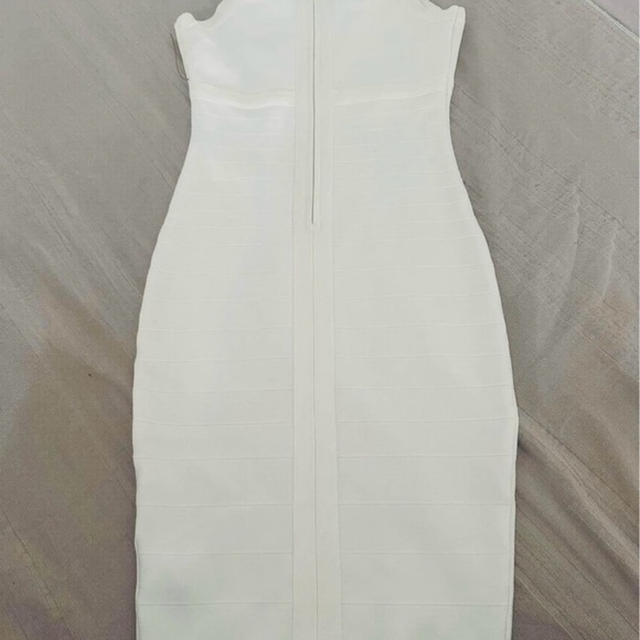 SOLD Beautiful White Bandage Dress by Marciano - Picture 3 of 4